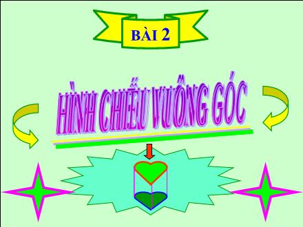 Bài giảng Công nghệ 8 - Bài 2: Hình chiếu vuông góc