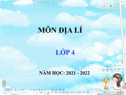 Bài giảng Địa lý 4 - Bài 7+8: Hoạt động sản xuất của người dân ở Tây Nguyên - Năm học 2021-2022