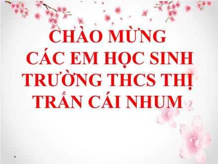 Bài giảng Địa lý 7 - Bài 3: Quần cư. Đô thị hóa - Huỳnh Thị Thu Thảo