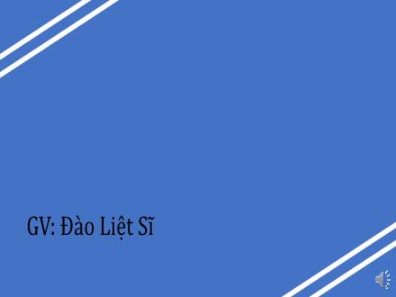 Bài giảng Giáo dục thể chất 8 - Chủ đề: Chạy cự ly ngắn - Bài: Một số động tác bổ trợ chạy cự ly ngắn - Đào Liệt Sĩ