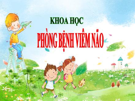 Bài giảng Khoa học 5 - Bài: Phòng bệnh viêm não