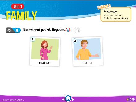 Bài giảng Tiếng Anh 1 i-Learn Smart Start - Unit 1: Family