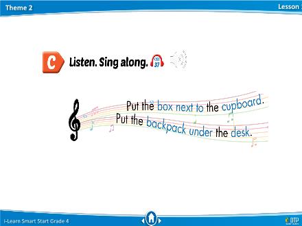 Bài giảng Tiếng Anh Lớp 4 i-Learn Smart Start - Theme 2: School (Lesson 1)