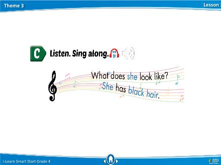 Bài giảng Tiếng Anh Lớp 4 i-Learn Smart Start - Theme 3: Body and face (Lesson 2)