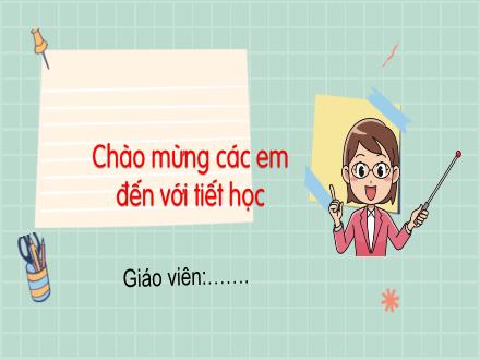 Bài giảng Tiếng Việt 1 - Bài 2: Trong giấc mơ buổi sáng