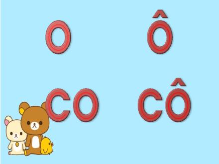 Bài giảng Tiếng Việt 1 Sách Cánh diều - Bài 4: O, ô