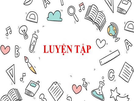 Bài giảng Toán 3 - Tuần 5, Bài 3: Luyện tập - Trần Thành Trung