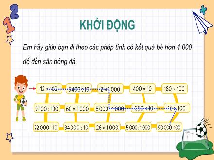 Bài giảng Toán 4 - Bài 68: Ôn tập phép tính với số tự nhiên (Tiết 1+2)