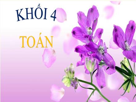 Bài giảng Toán 4 - Bài: Vẽ hai đường thẳng vuông góc