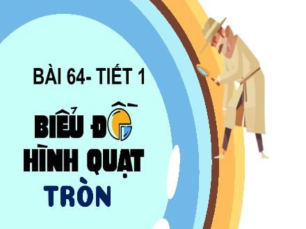 Bài giảng Toán 5 - Bài 64: Biểu đồ hình quạt tròn (Tiết 1)