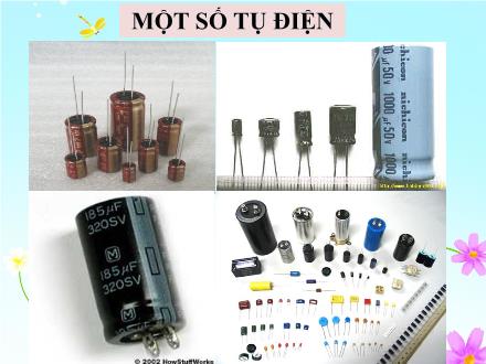 Bài giảng Vật lí 11 - Bài: Tụ điện