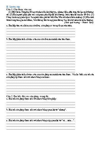 Đề ôn tập môn Toán + Tiếng Việt Lớp 5 - Tuần 21