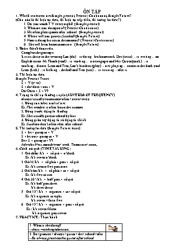 Kế hoạch bài dạy Tiếng Anh 7 (7 năm) - Tuần 1
