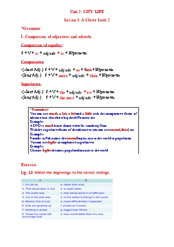 Kế hoạch bài dạy Tiếng Anh 9 (10 năm) - Tuần 4